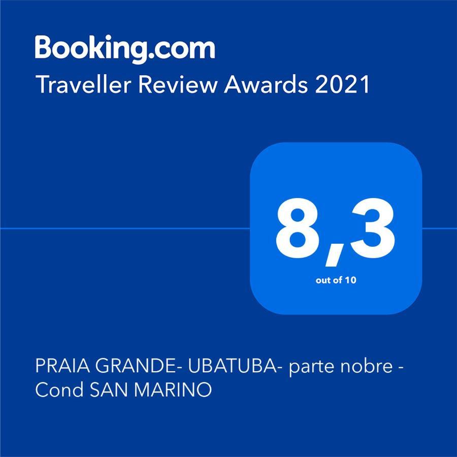 Praia Grande - Ubatuba- Parte Nobre - Ap 34A No Cond San Marino Esterno foto